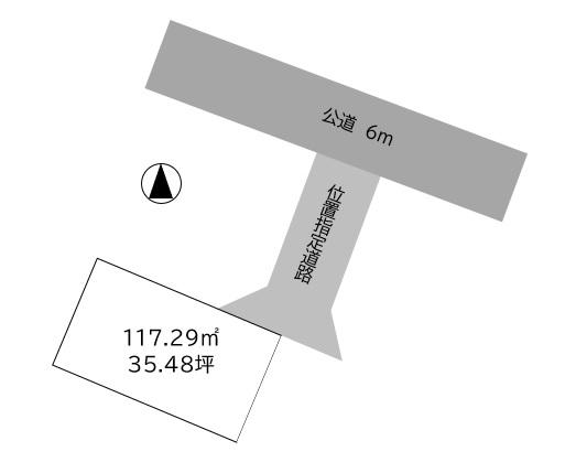 その他　土地面積:117.29平米 ( 35.48坪 )　